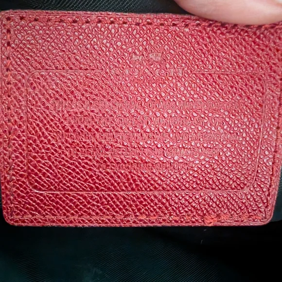 Coach Hudson 5 Red- Unisex